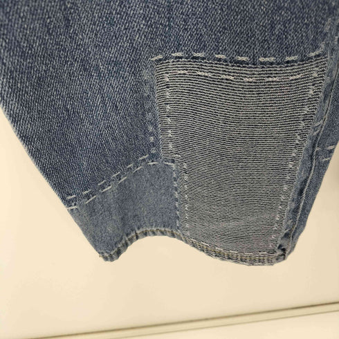 パッチワークデニムパンツ レディース ONE SIZE