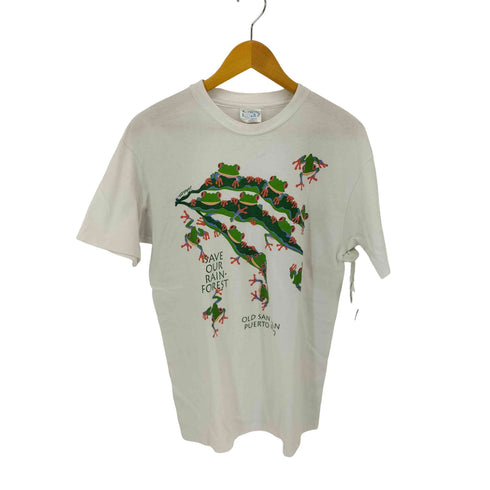 ヘインズ Hanes 90S プリントTシャツ シングルステッチ メンズ L/G