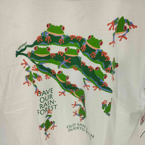 ヘインズ Hanes 90S プリントTシャツ シングルステッチ メンズ L/G
