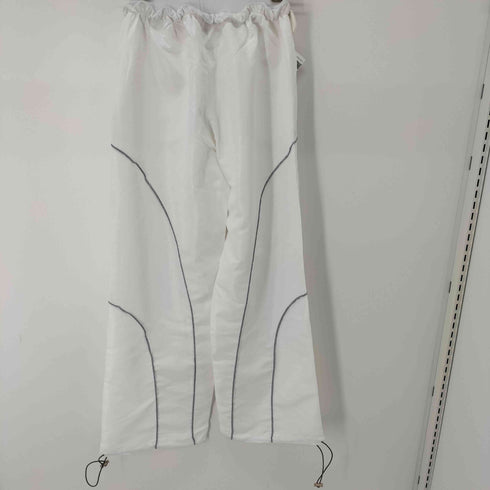 イージーワイドパンツ Y2K 裾ドロスト レディース ONE SIZE