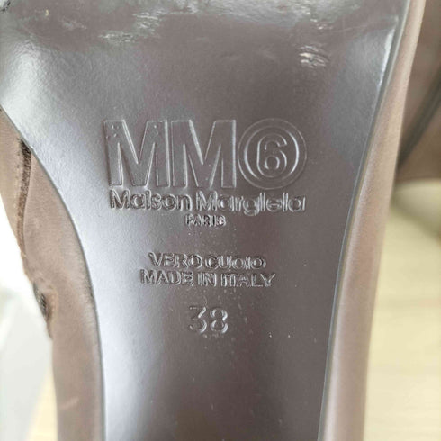 エムエムシックスメゾンマルジェラ MM6 Maison Margiela ANATOMIC BOOTS レディース EUR:38