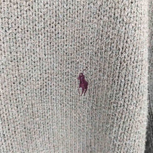ポロバイラルフローレン Polo by RALPH LAUREN 90S スモールポニー刺繍コットンニット メンズ import:XXL