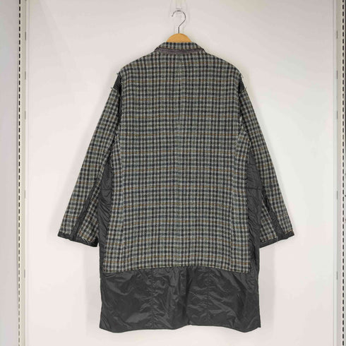 リビルドバイニードルズ rebuild by needles Covered Coat 再構築 リメイクツイードチェスターコート メンズ JPN:M