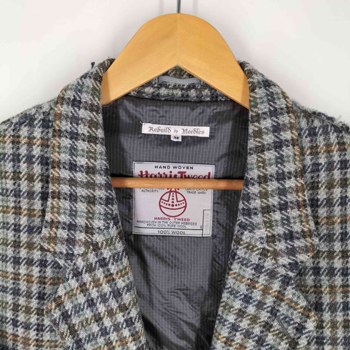 リビルドバイニードルズ rebuild by needles Covered Coat 再構築 リメイクツイードチェスターコート メンズ JPN:M
