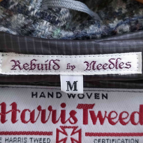 リビルドバイニードルズ rebuild by needles Covered Coat 再構築 リメイクツイードチェスターコート メンズ JPN:M