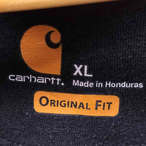 カーハート Carhartt スリーブロゴ プリント プルオーバーパーカー メンズ import:XL