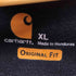 カーハート Carhartt スリーブロゴ プリント プルオーバーパーカー メンズ import:XL
