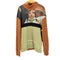 アンダーカバー UNDERCOVER 19AW パネル配色タートルス スウェット A.DARKORANGE 3 メンズ JPN:5