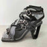 イエロー YELLO COMET SANDAL 異素材ストラップ ステンレスヒール レディース JPN:S