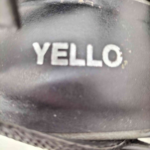 イエロー YELLO COMET SANDAL 異素材ストラップ ステンレスヒール レディース JPN:S