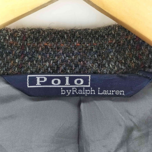ポロバイラルフローレン Polo by RALPH LAUREN 80~90s ツイードジャケット メンズ