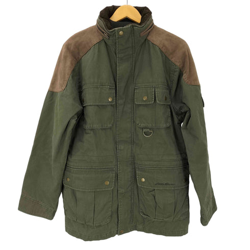 エディーバウアー Eddie Bauer レザー切替フィッシングジャケット メンズ JPN:44