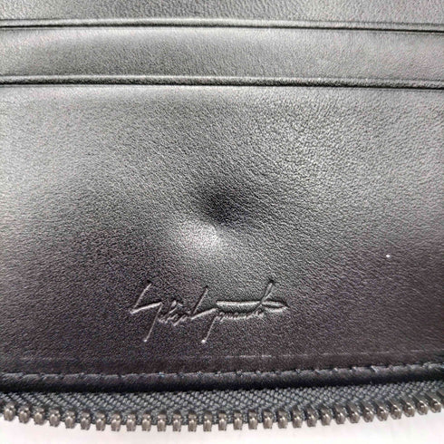 ディスコードヨウジヤマモト discord Yohji Yamamoto ラウンドジップ 財布 メンズ