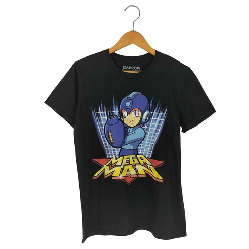 メキシコ製 ゲームキャラクター プリント Tシャツ メンズ import:S