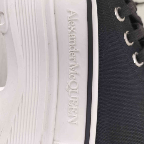 アレキサンダーマックイーン Alexander McQueen 21SS キャンバス ハイカットスニーカー レディース JPN:22.5