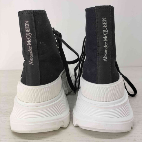 アレキサンダーマックイーン Alexander McQueen 21SS キャンバス ハイカットスニーカー レディース JPN:22.5