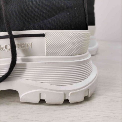 アレキサンダーマックイーン Alexander McQueen 21SS キャンバス ハイカットスニーカー レディース JPN:22.5