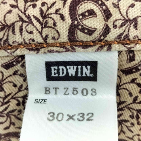 エドウィン EDWIN BLUETRIP ブルートリップ ストレート デニムパンツ メンズ 30×32