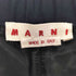 マルニ MARNI ウールトロピカルシャーリング テーパードパンツスラックス メンズ 46