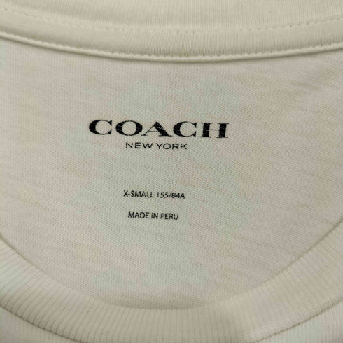 コーチ COACH コーチロゴプリントTシャツ メンズ import:XS