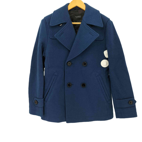 バーバリーブラックレーベル BURBERRY BLACK LABEL メルトンウールPコート メンズ import:M