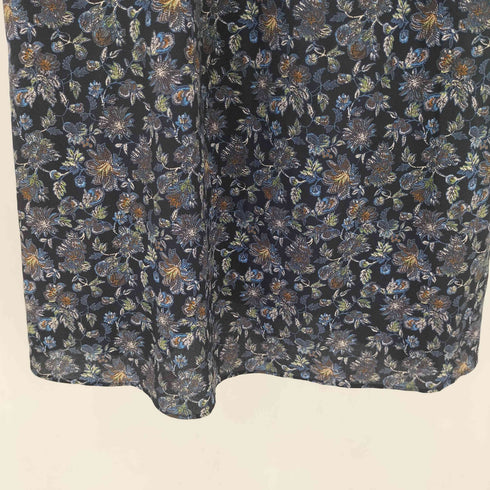 ユナイテッドアローズグリーンレーベルリラクシング UNITED ARROWS green label relaxing CFC フラワー プリント ヨーク ギャザー ワンピース レディース FREE