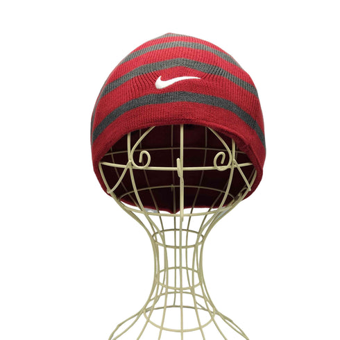 ナイキゴルフ NIKE GOLF センターロゴ 刺繍 スウッシュ ボーダー リバーシブル ニットキャップ ビーニー Y2K メンズ ONE SIZE