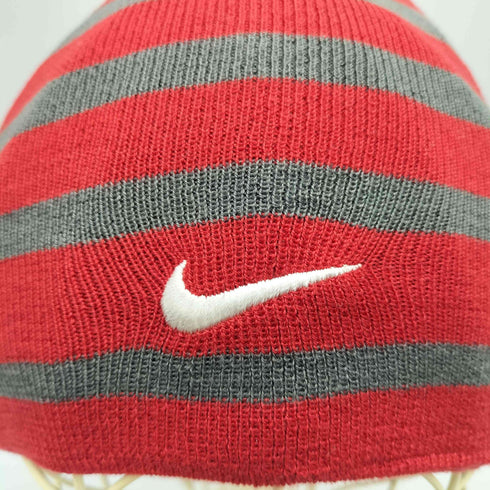 ナイキゴルフ NIKE GOLF センターロゴ 刺繍 スウッシュ ボーダー リバーシブル ニットキャップ ビーニー Y2K メンズ ONE SIZE
