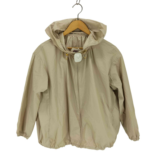 ワークトリップアウトフィッツグリーンレーベル リラクシング WORK TRIP OUTFITS GREEN LABEL RELAXING ドローコード ジップフーディー レディース JPN:L