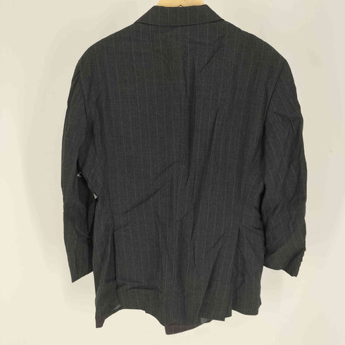 ポロバイラルフローレン Polo by RALPH LAUREN 80-90S 三角タグ ピークドラペル ピンストライプ ダブルブレスト テーラードジャケット メンズ C100-W90-T180