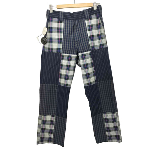 ディッキーズ Dickies パッチワークストレートパンツ メンズ S