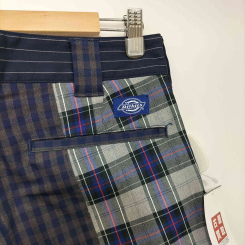 ディッキーズ Dickies パッチワークストレートパンツ メンズ S