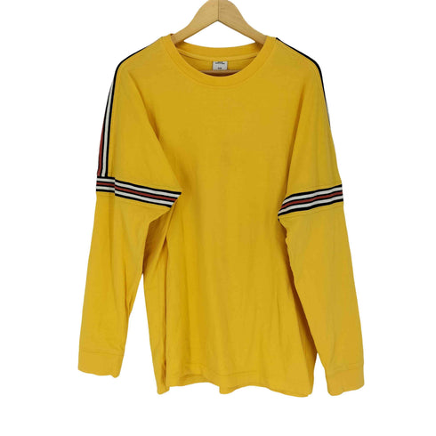アーバンアウトフィッターズ URBAN OUTFITTERS リブライン 長袖カットソー メンズ JPN:XL