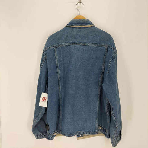 エディーバウアー Eddie Bauer 90s~00s オーバーサイズデニムジャケット メンズ import:L