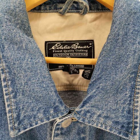 エディーバウアー Eddie Bauer 90s~00s オーバーサイズデニムジャケット メンズ import:L