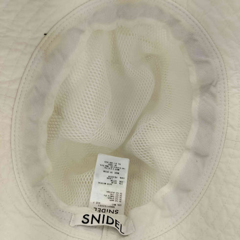 スナイデル snidel 裏地メッシュ バケットハット レディース