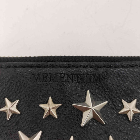 MEMENTISM 星スタッズ レザークラッチバック メンズ