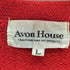 エーボンハウス AVON HOUSE 香港製 クルミボタン アーガイルベスト レディース JPN:L