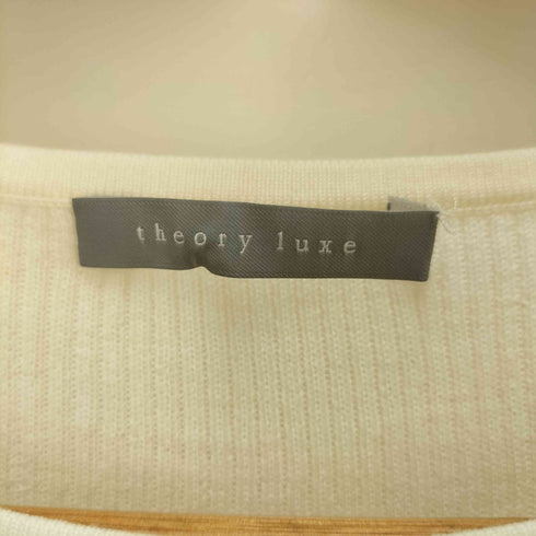 セオリーリュクス theory luxe ウールアイボリーサマーニット レディース JPN:38