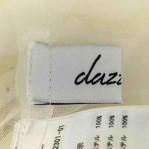 ダズリン dazzlin オーロラストーンチュールワンピース レディース FREE
