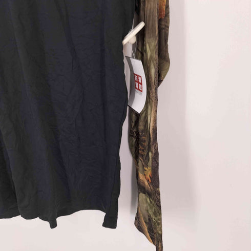 チームアパレル NFL TEAM APPAREL チームロゴプリント ラグランL/Sゲームシャツ リアルツリーカモ TEK テック メンズ JPN:XL