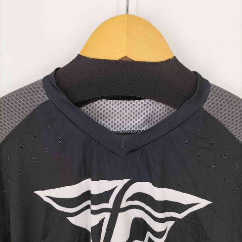 FLY RACING ロゴプリントL/Sレーシングシャツ 袖プリント メッシュ地 TEK テック メンズ JPN:XL