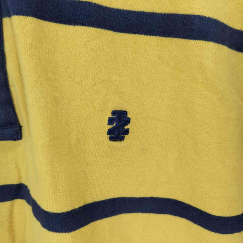 IZOD ロゴ刺繍 バイカラーボーダーハーフジッププルオーバー メンズ JPN:L