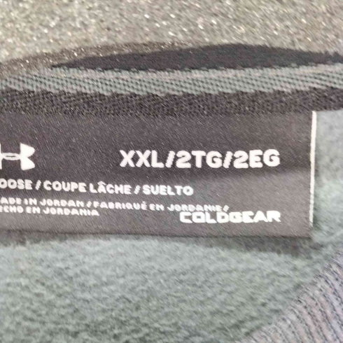 アンダーアーマー UNDER ARMOUR XXL ストームセーターフリースヘリングボーン1/4ジップ オーバーサイズ メンズ JPN:XXL