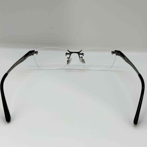 ポリス POLICE Y2K フチなし フレームレス ツーポイント Man Frames Police TITANIUM メンズ 57□15-142