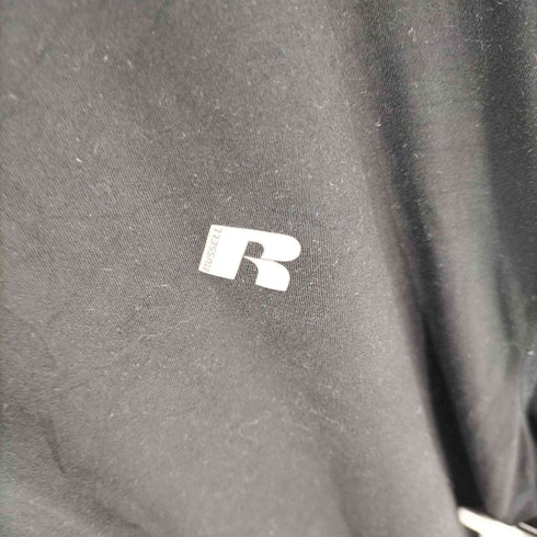ラッセルアスレチック RUSSELL ATHLETIC 3XL TRAINING FIT ロゴプリントハーフジッププルオーバー TEK テック オーバーサイズ メンズ 3XL