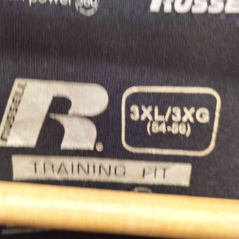 ラッセルアスレチック RUSSELL ATHLETIC 3XL TRAINING FIT ロゴプリントハーフジッププルオーバー TEK テック オーバーサイズ メンズ 3XL