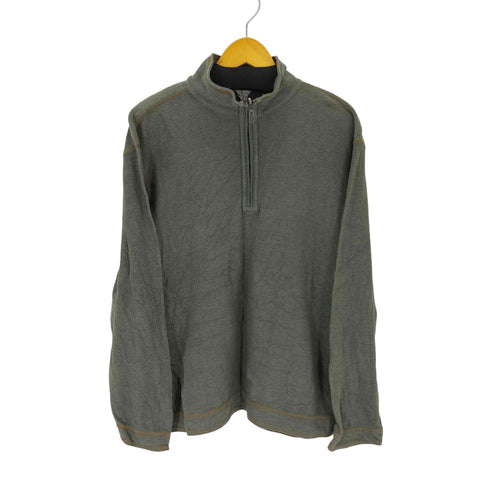 トミーバハマ Tommy Bahama ハーフジッププルオーバー ステッチ メンズ JPN:L