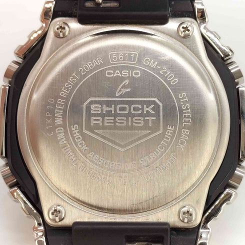 カシオ CASIO G-SHOCK GM-2100-1AJF メタルカバー メンズ