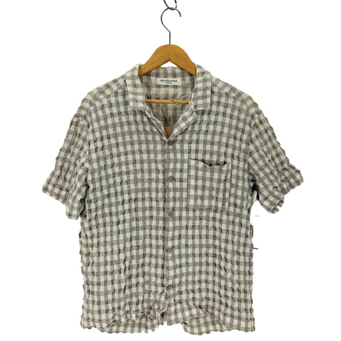 ジェラートピケオム Gelato Pique Homme ギンガムチェックシャツ セットアップ メンズ M